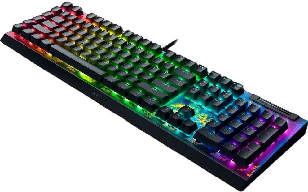 Игровая клавиатура Razer BlackWidow V4 X (Yellow Switch) - Fortnite Ed. - US Layout Razer BlackWidow V4 X RZ03-04703600-R3M1